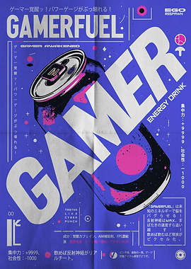 GamerFuel Poster art