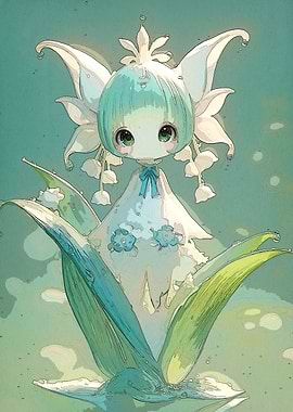 Lily Valley Anime Girl