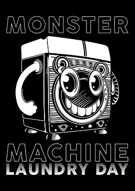 Monster Machine Laundry Day