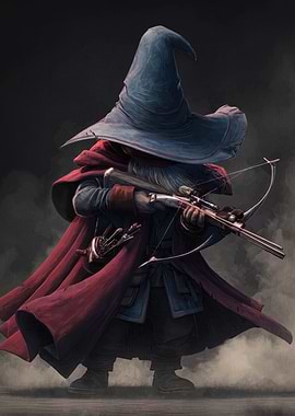 Wizard with Crossbow