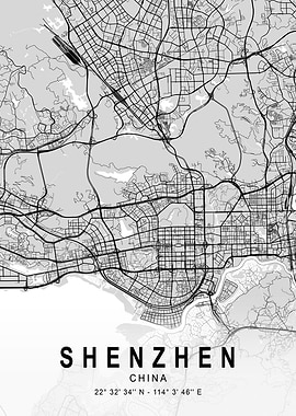 Shenzhen Light City Map