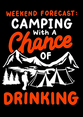 Camping and Drinking Weekend Forecast