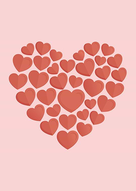 Heart Made of Hearts