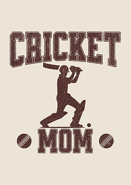 Cricket Mom Cricket Lover Mother