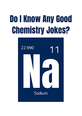 Chemistry Jokes Sodium Pun