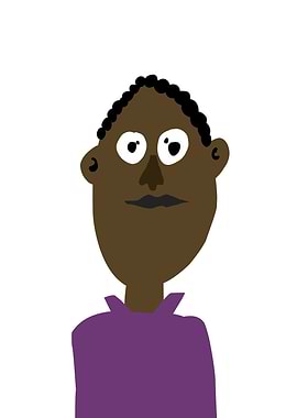 Cartoon Portrait of a Man