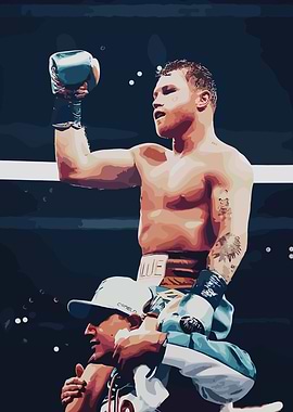 Canelo Alvarez Victory Celebration