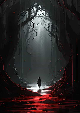 FANTASY Dark Forest Wanderer