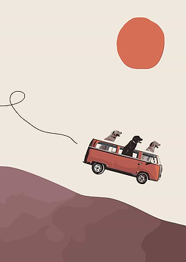 Dogs in a Van Adventure