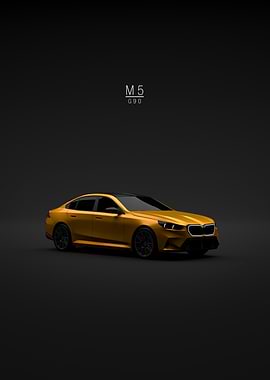 BMW M5 G90 2025 Orange