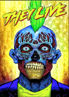 They Live Alien Portrait