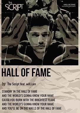 The Script - Hall of Fame Cover