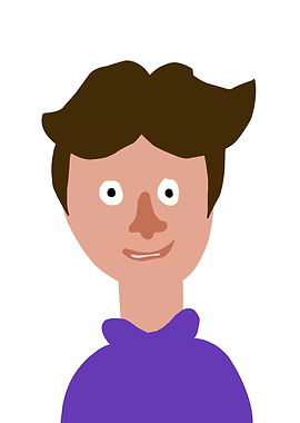 Cartoon Portrait of a Person