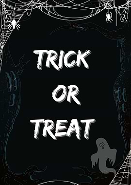 Trick or Treat Halloween Poster