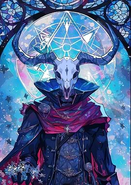 Mystical Figure Skull Mask