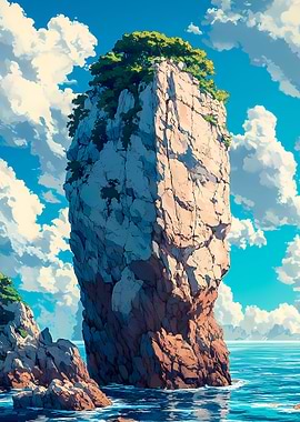 Island Rock Formation