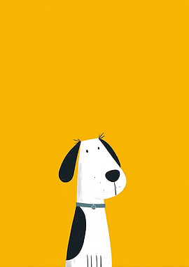 Dog Logic – Minimal Funny Dog Poster