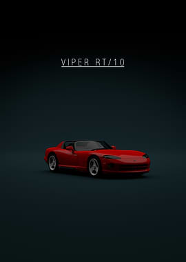 2001 Dodge Viper RT-10 Red Front