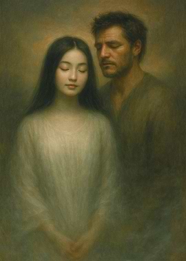 Portrait of a Woman and a Man
