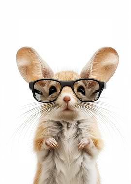 Gobi Jerboa with Glasses