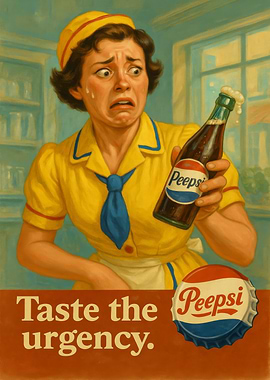 Taste the Urgency: Peepsi Advertisement