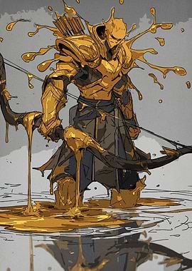 Golden Archer Liquid Armor