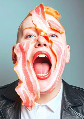 Bacon Face Scream