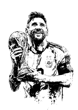 Lionel Messi World Cup Champion