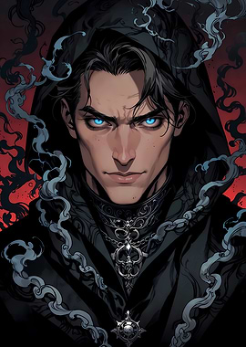 Azure Shadows: The Frost Necromancer