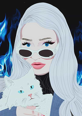 Kim petras illustration