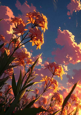 Floral Sunset