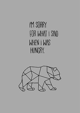 Hungry Bear Apology