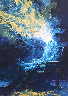 Surreal Abstract Being Art