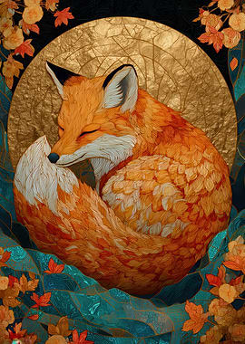 Sleeping Fox