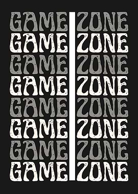 Game Zone Text Art