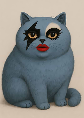 Glam Rock Cat