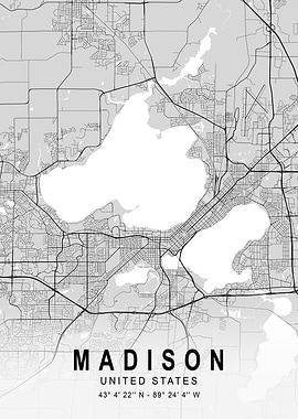Madison Light City Map