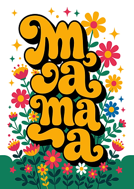 Mama Floral Graphic