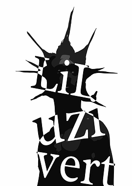 Lil Uzi Vert Black and White