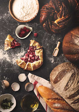 Artisan Baking Still Life