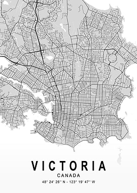 Victoria Light City Map