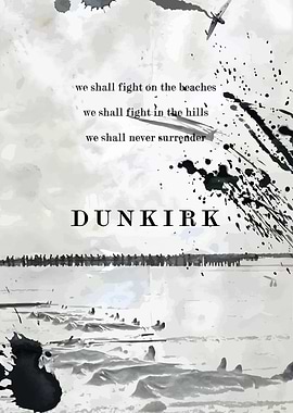 Dunkirk Movie Poster Art