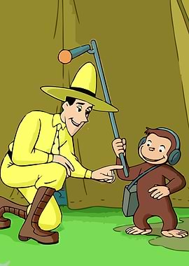 Curious George and The Man with Hat