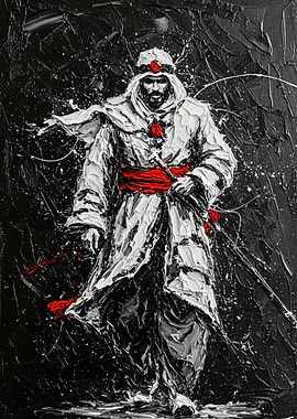 Arabian Warrior Painting