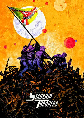 Starship Troopers Flag Planting