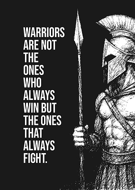 Spartan Warrior Fight Quote