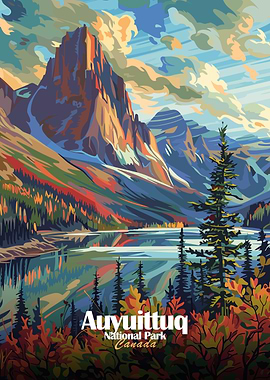 Auyuittuq National Park Canada Landscape