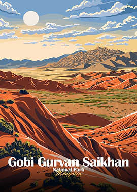 Gobi Gurvan Saikhan National Park, Mongolia