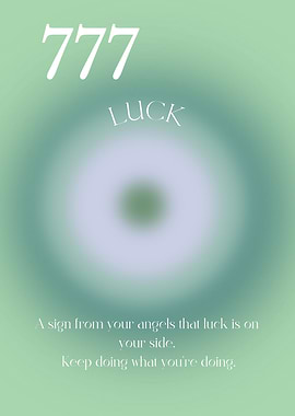 777 Luck Angel Number