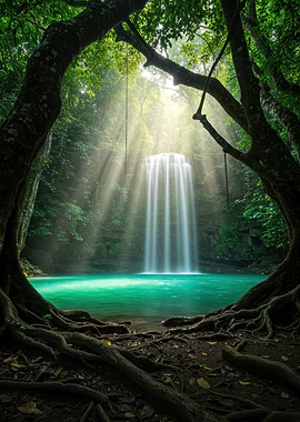 Erawan Falls, Thailand